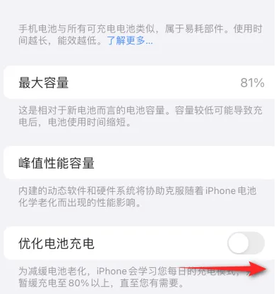 龙江苹果15维修分享iPhone15充电到80%就充不进电了怎么办 