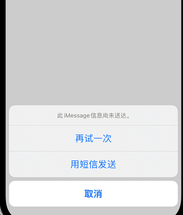 龙江apple维修iPhone上无法正常发送iMessage信息